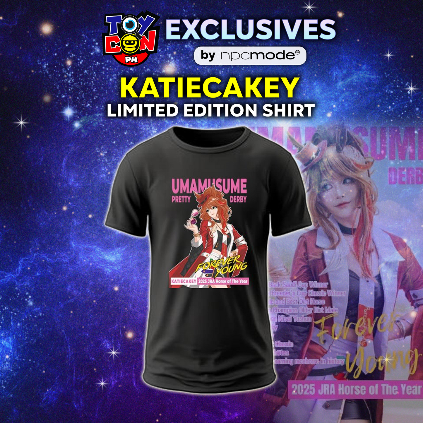 Katiecakey Limited Toycon Exclusive Shirt by NPCMode