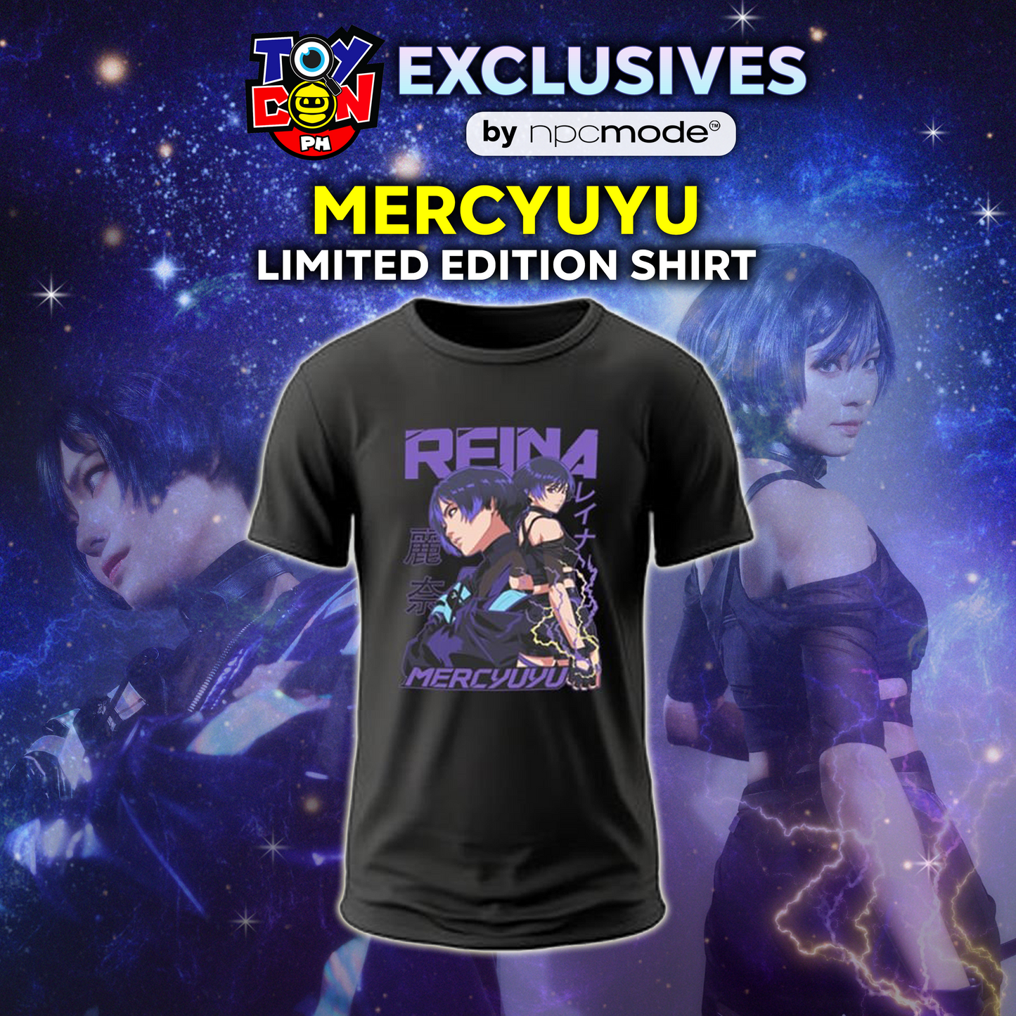 Mercyuyu Limited Toycon Exclusive Shirt by NPCMode