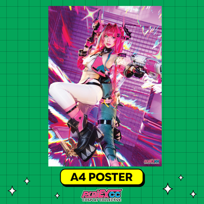 Nekonoi Katsu D - A4 Limited Poster