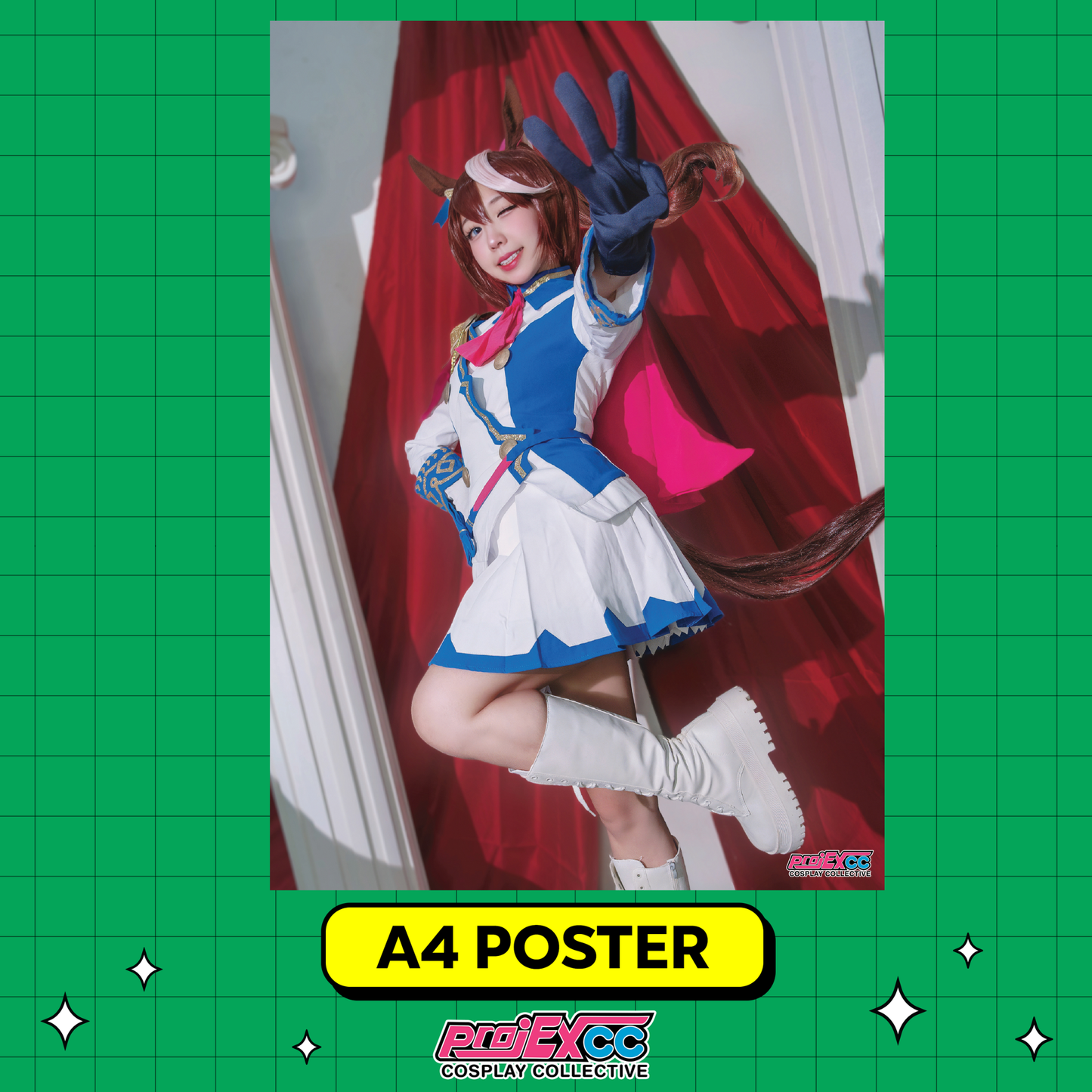 Nekonoi Katsu E - A4 Limited Poster
