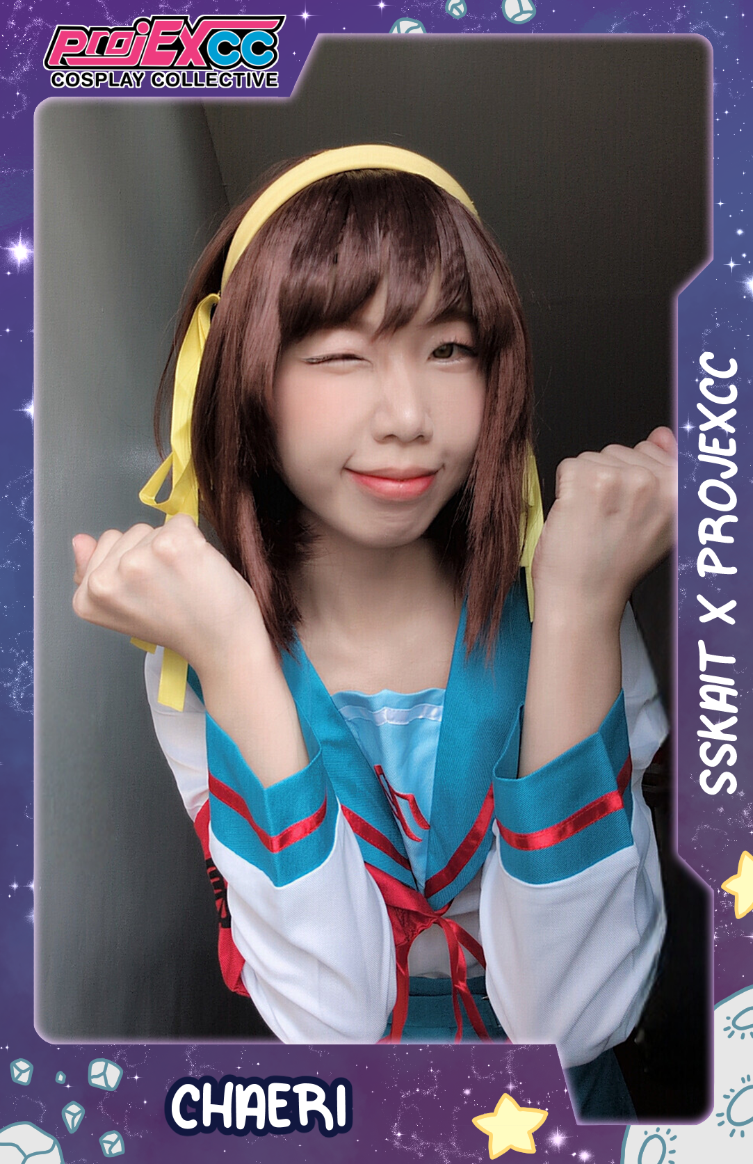 Chaeri B - Sskait x ProjEXcc Limited Photocard