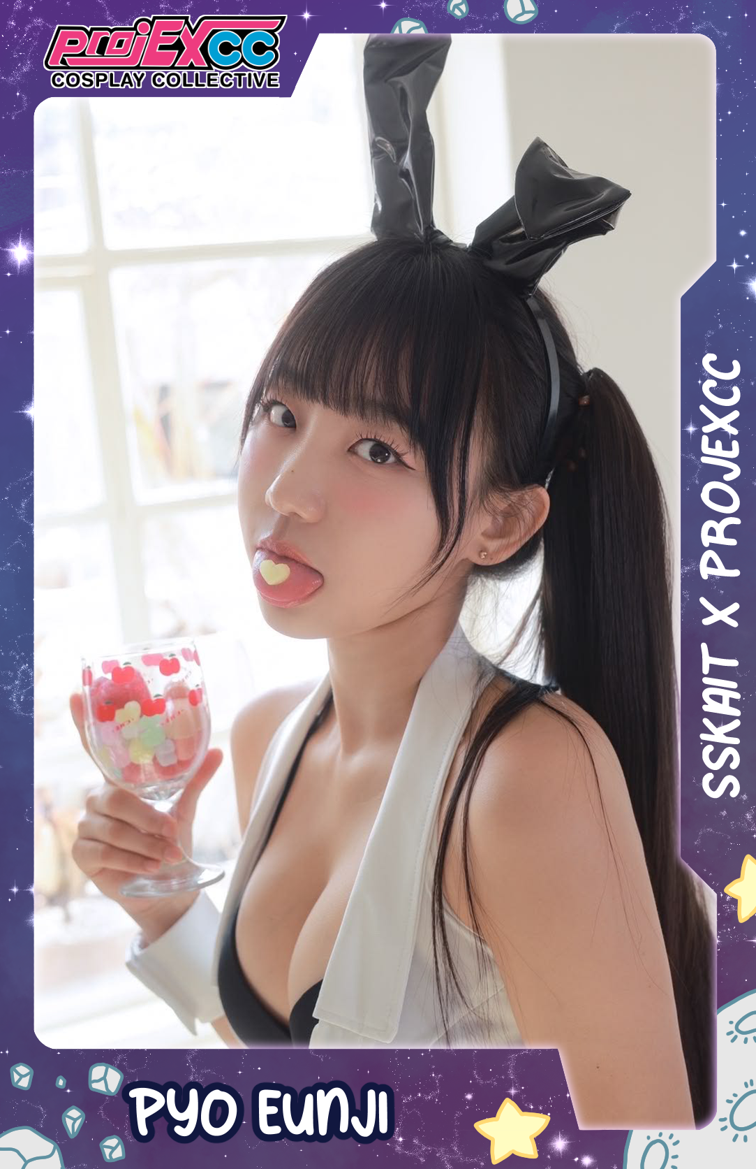 Pyo Eunji - Sskait x ProjEXcc Limited Photocard