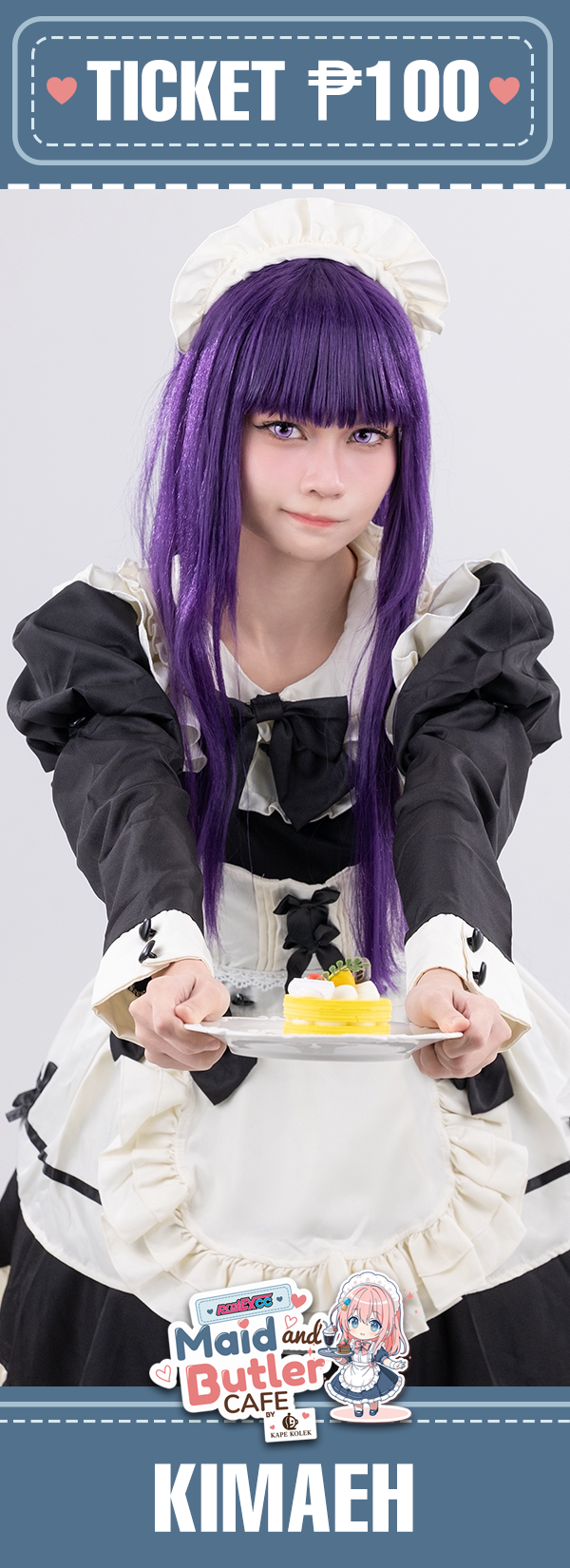 Maid Kimaeh - Toycon Maid and Butler Cafe 2026 Limited Maid Cafe Ticket