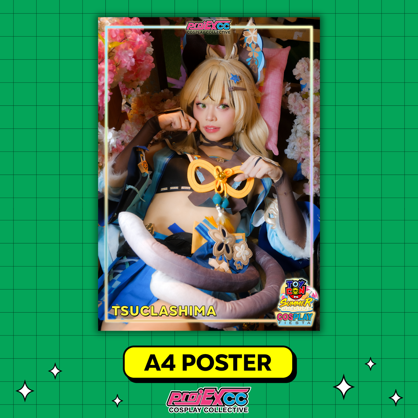 Tsuclashima Cosplay C - Cosplay Fiesta '26 Limited A4 Poster