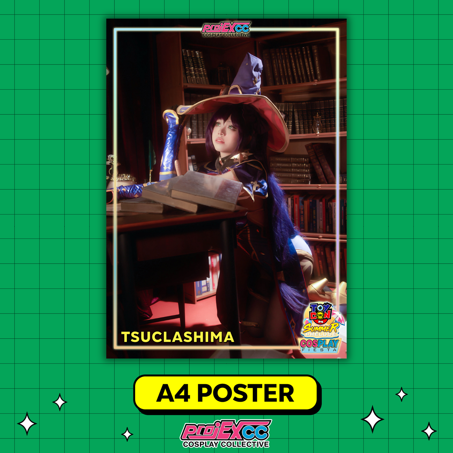 Tsuclashima Cosplay B - Cosplay Fiesta '26 Limited A4 Poster