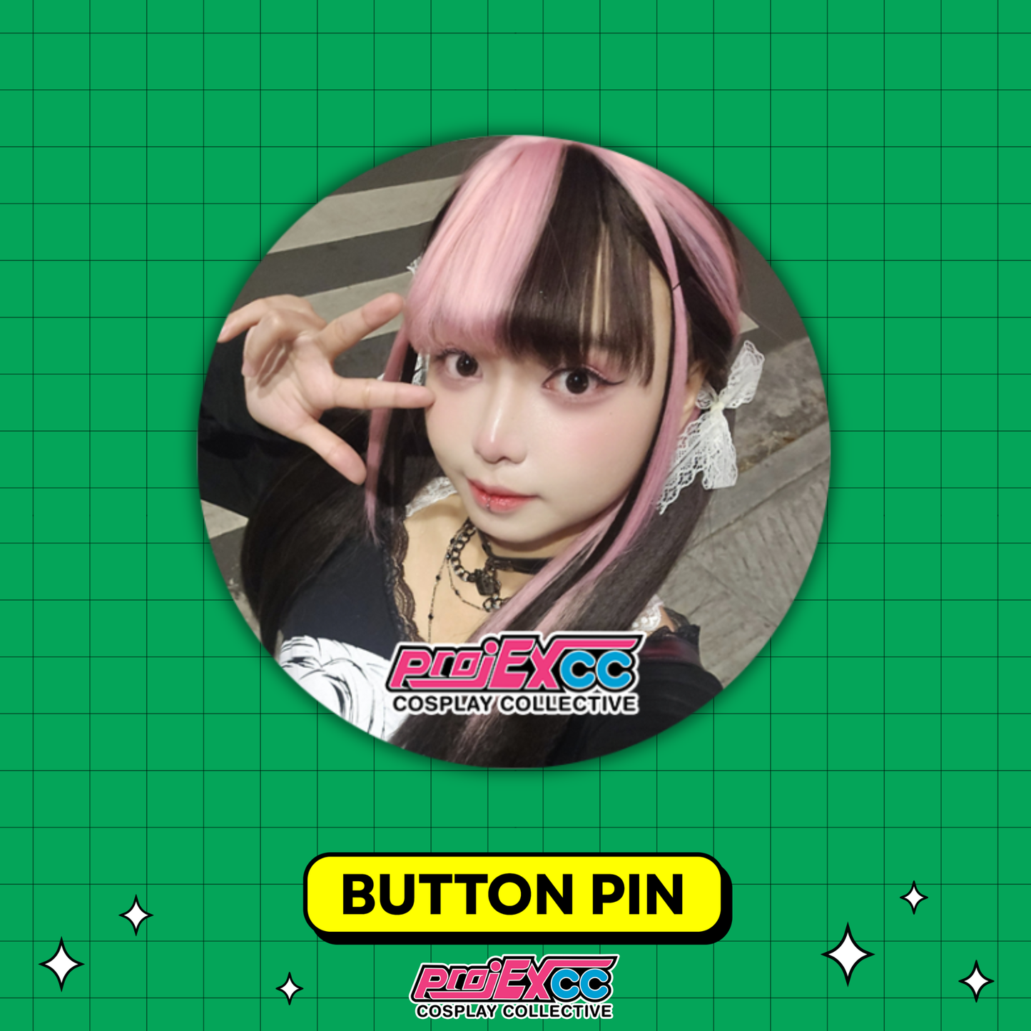 Kianna Button Pin A - Cosplay Fiesta '26 Limited