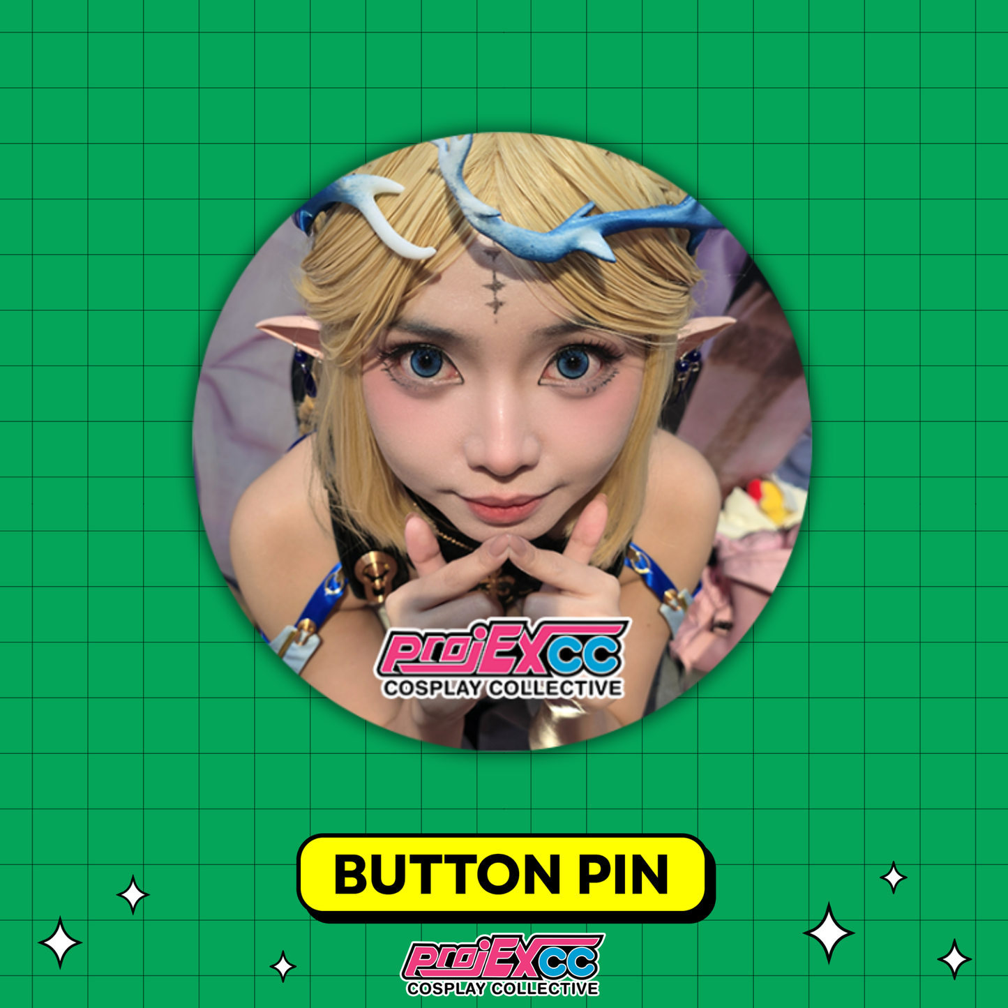 Kianna Button Pin B - Cosplay Fiesta '26 Limited