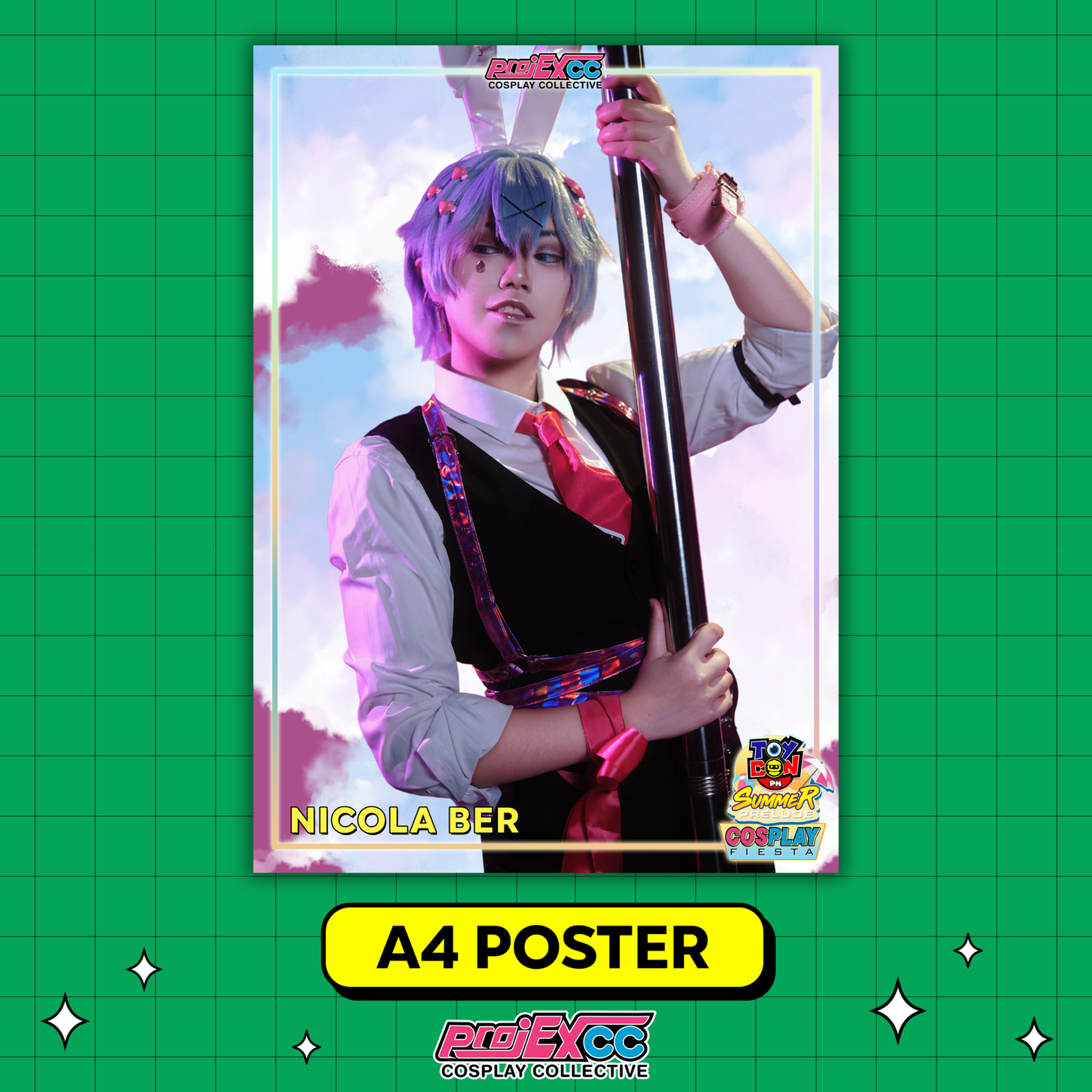 Nicola Ber Cosplay - Cosplay Fiesta '26 Limited A4 Poster