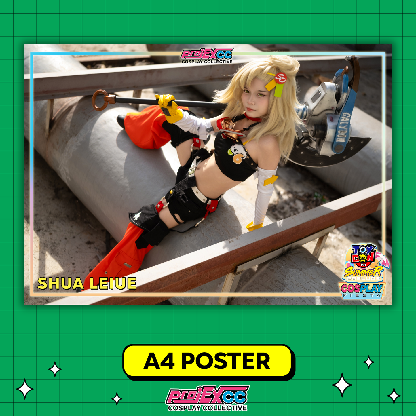 Shua Leiue Cosplay B - Cosplay Fiesta '26 Limited A4 Poster