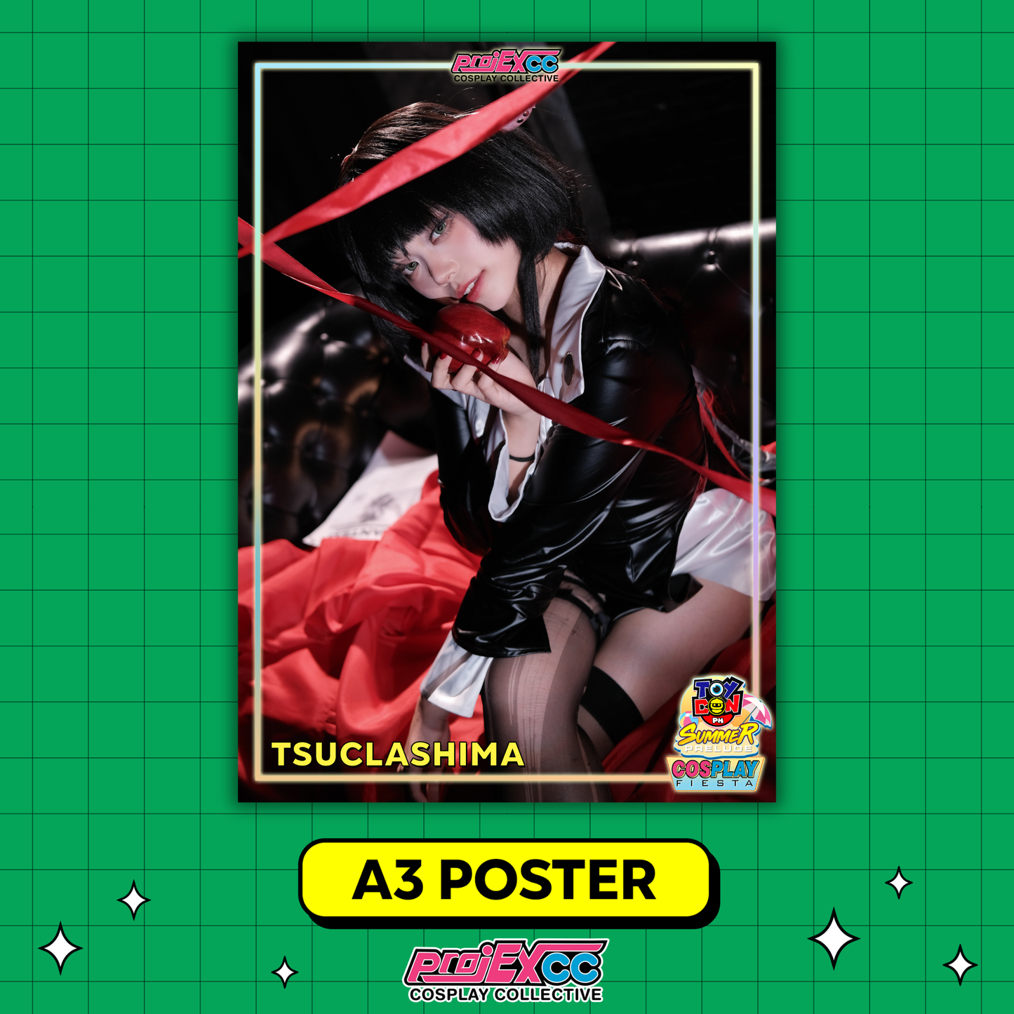 Tsuclashima Cosplay F - Cosplay Fiesta '26 Limited A3 Poster
