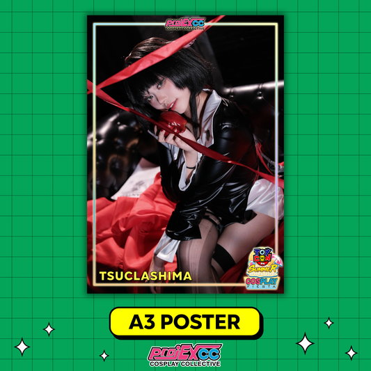 Tsuclashima Cosplay F - Cosplay Fiesta '26 Limited A3 Poster