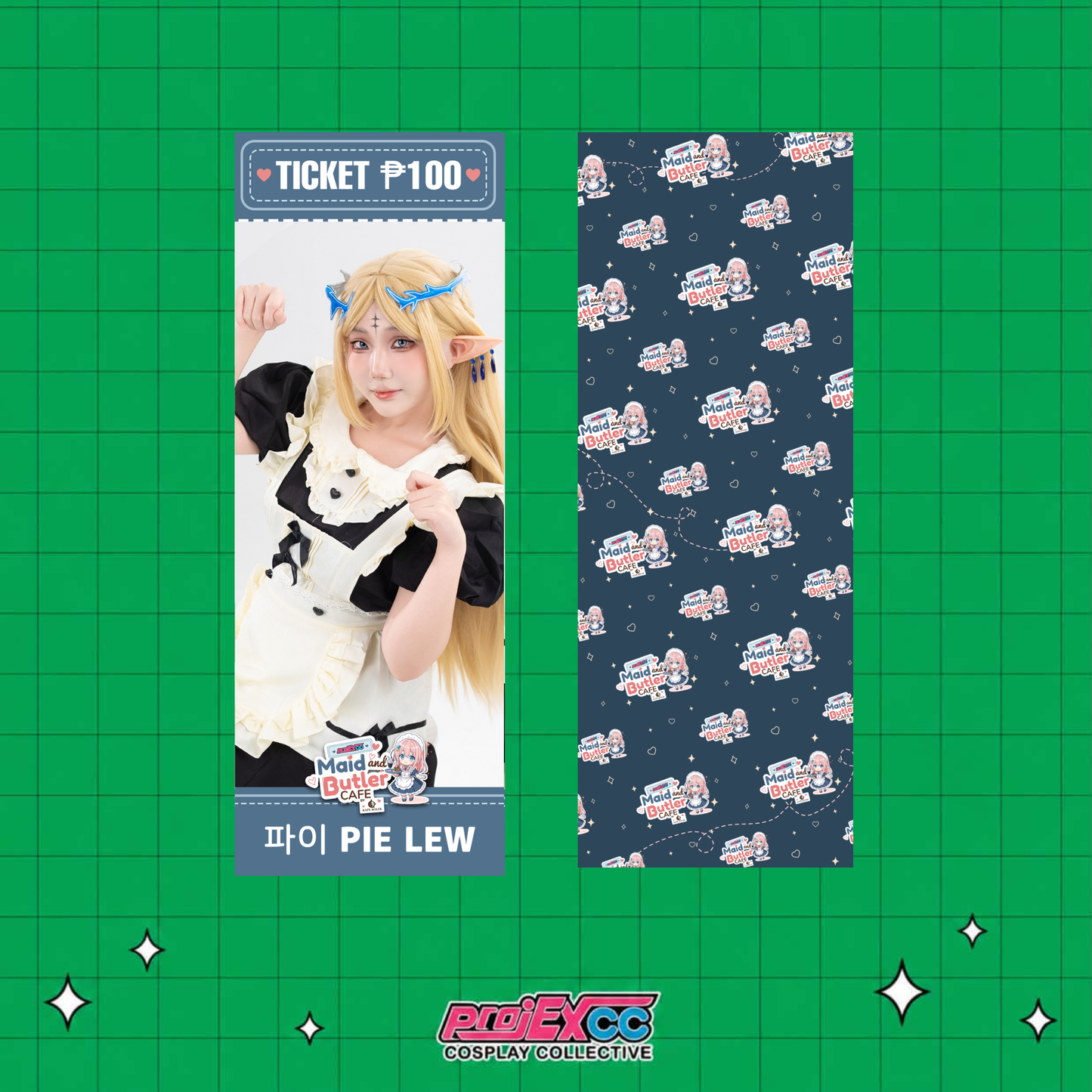 Maid Pie Lew - Toycon Maid and Butler Cafe 2026 Limited Maid Cafe Ticket