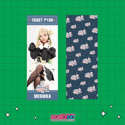 Maid Meowka - Toycon Maid and Butler Cafe 2026 Limited Maid Cafe Ticket