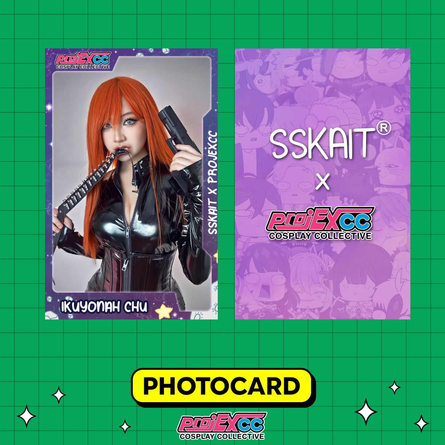 Ikuyonah Chu A - Sskait x ProjEXcc Limited Photocard