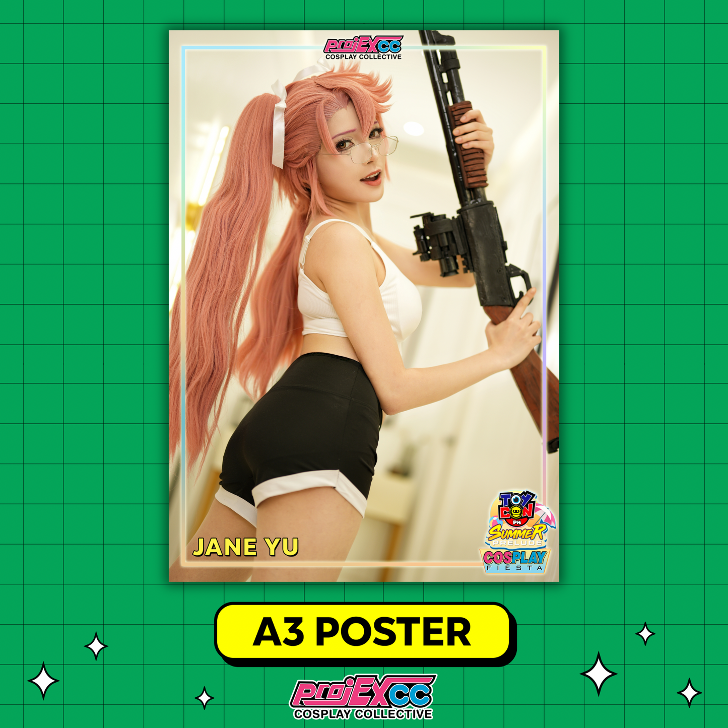 Jane Yu D - Cosplay Fiesta '26 Limited A3 Poster
