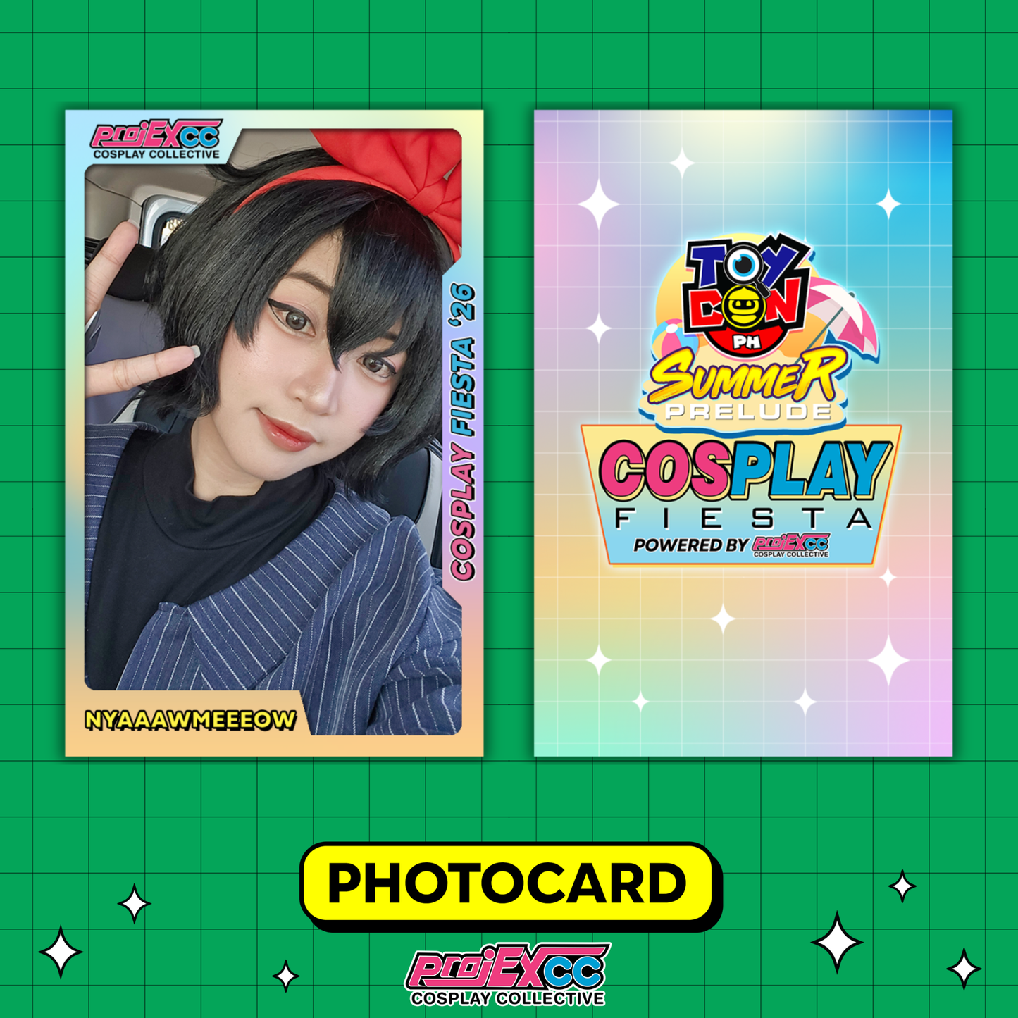 Nyaaawmeeeow Cosplay C - Cosplay Fiesta '26 Limited Photocard (Copy)