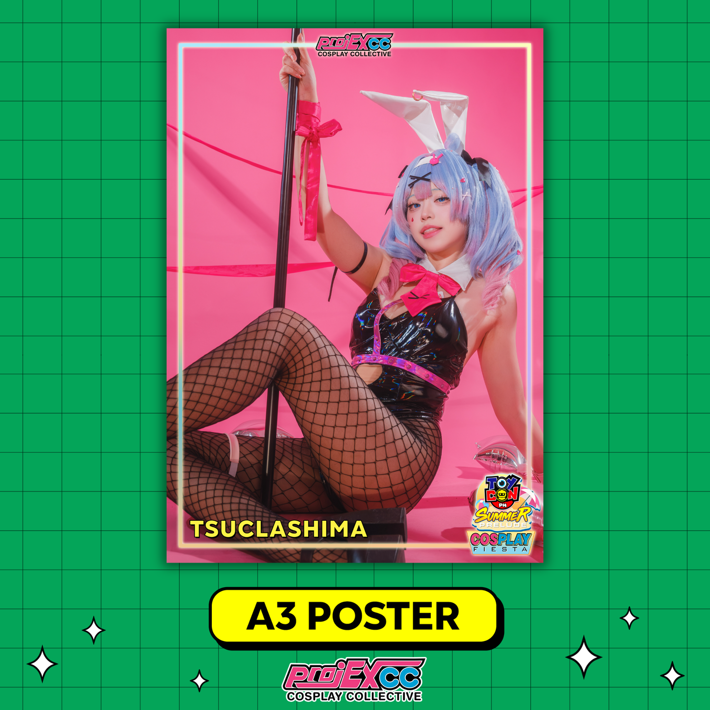 Tsuclashima Cosplay D - Cosplay Fiesta '26 Limited A3 Poster