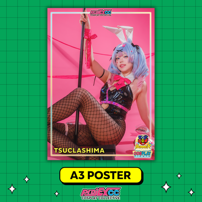 Tsuclashima Cosplay D - Cosplay Fiesta '26 Limited A3 Poster
