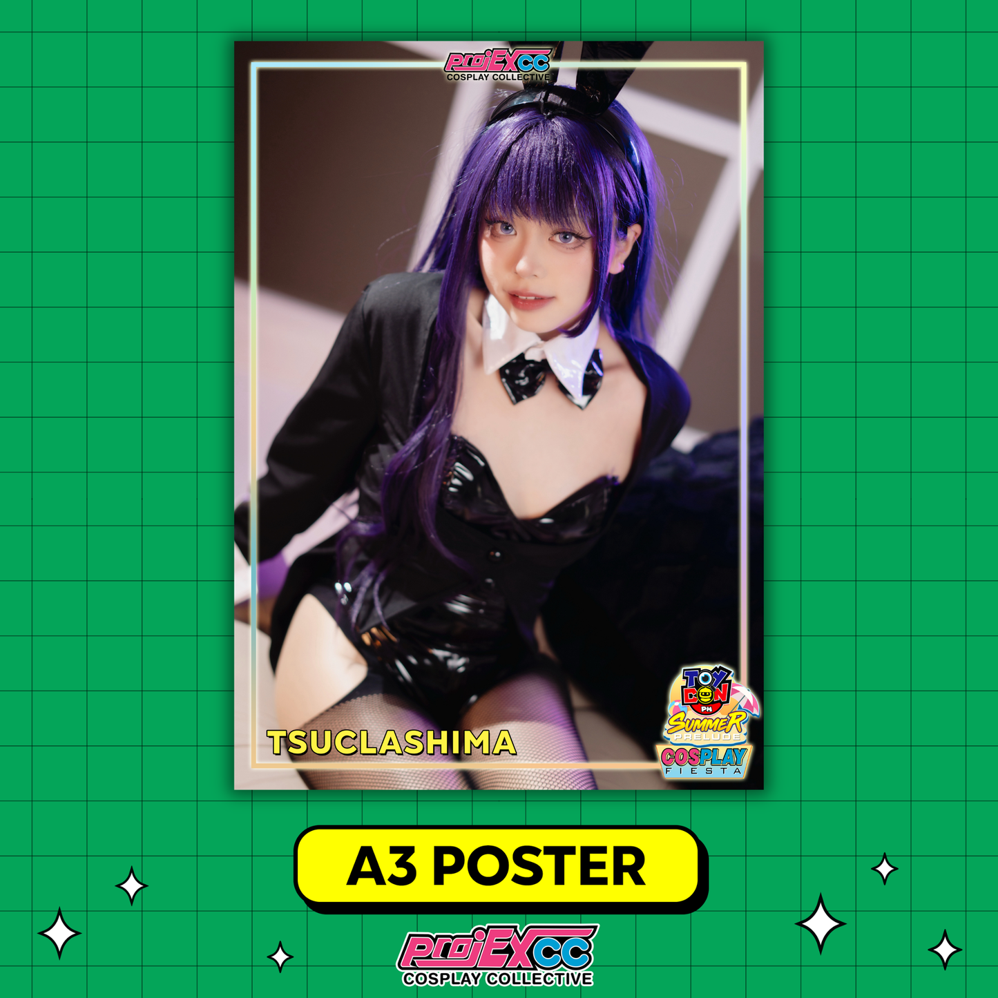 Tsuclashima Cosplay A - Cosplay Fiesta '26 Limited A3 Poster