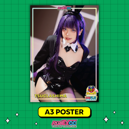 Tsuclashima Cosplay A - Cosplay Fiesta '26 Limited A3 Poster