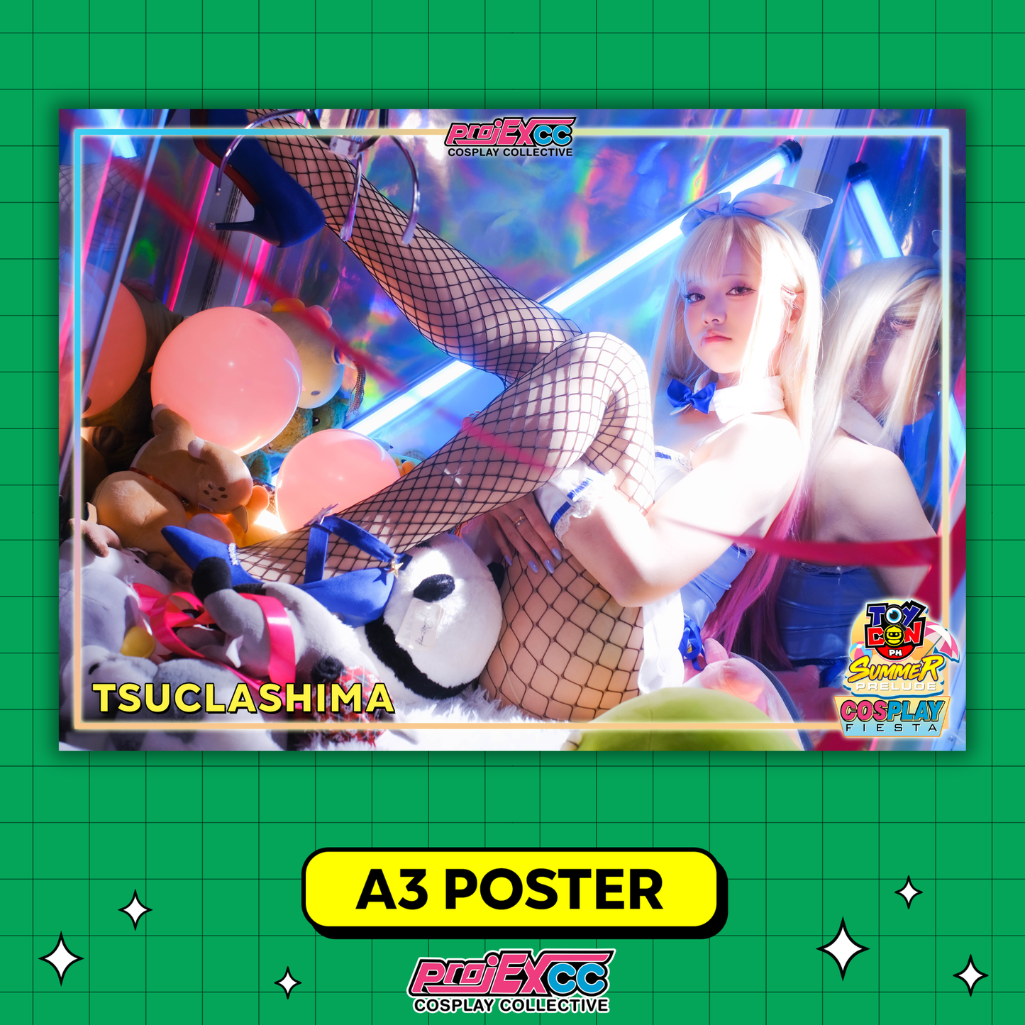 Tsuclashima Cosplay B - Cosplay Fiesta '26 Limited A3 Poster