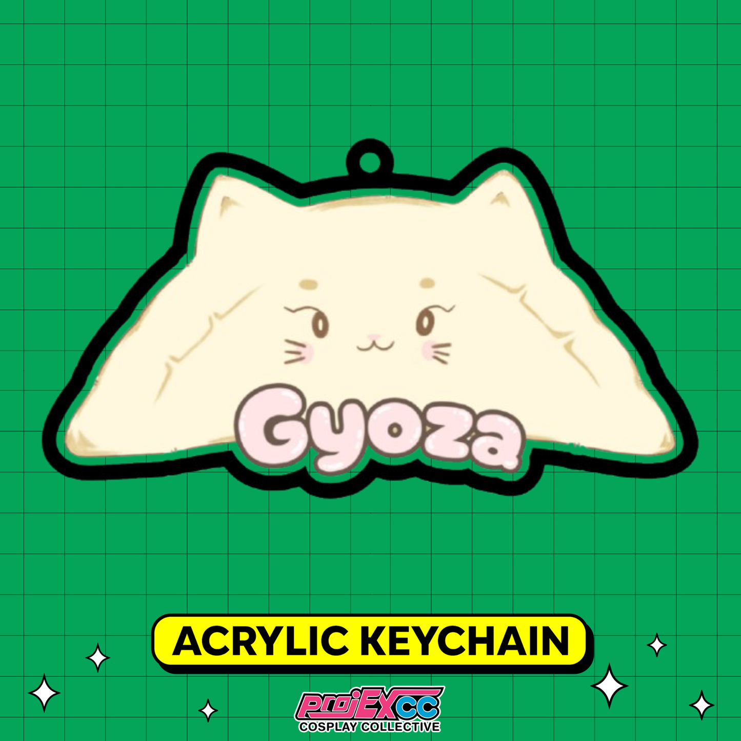 Gyoza Chan Acrylic Keychain - Cosplay Fiesta '26 Limited