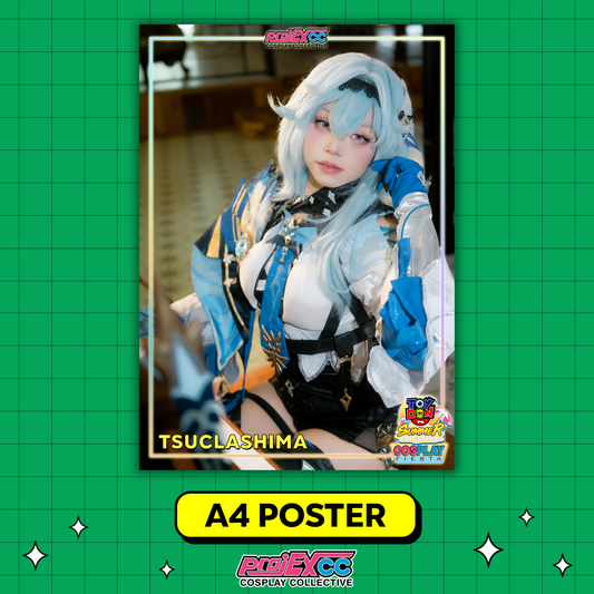 Tsuclashima Cosplay F - Cosplay Fiesta '26 Limited A4 Poster