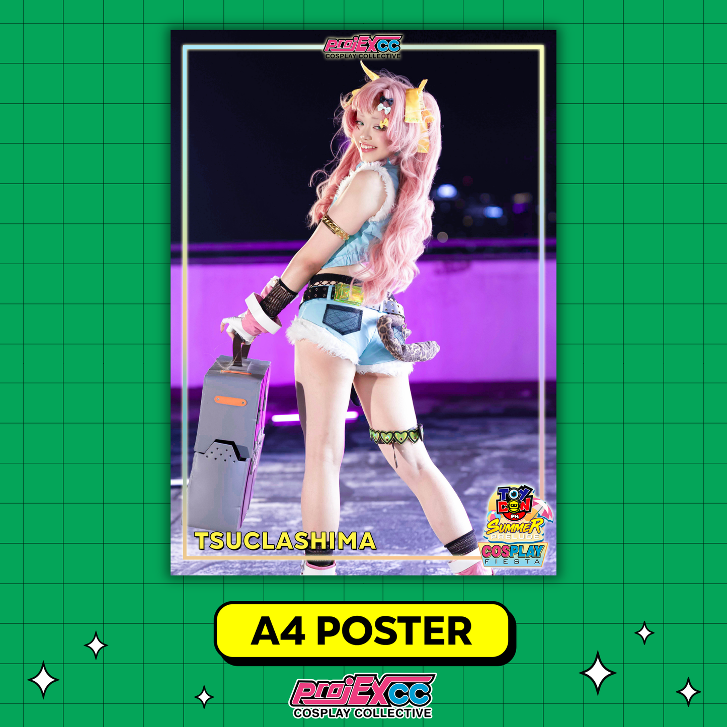 Tsuclashima Cosplay E - Cosplay Fiesta '26 Limited A4 Poster