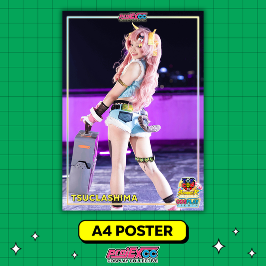 Tsuclashima Cosplay E - Cosplay Fiesta '26 Limited A4 Poster