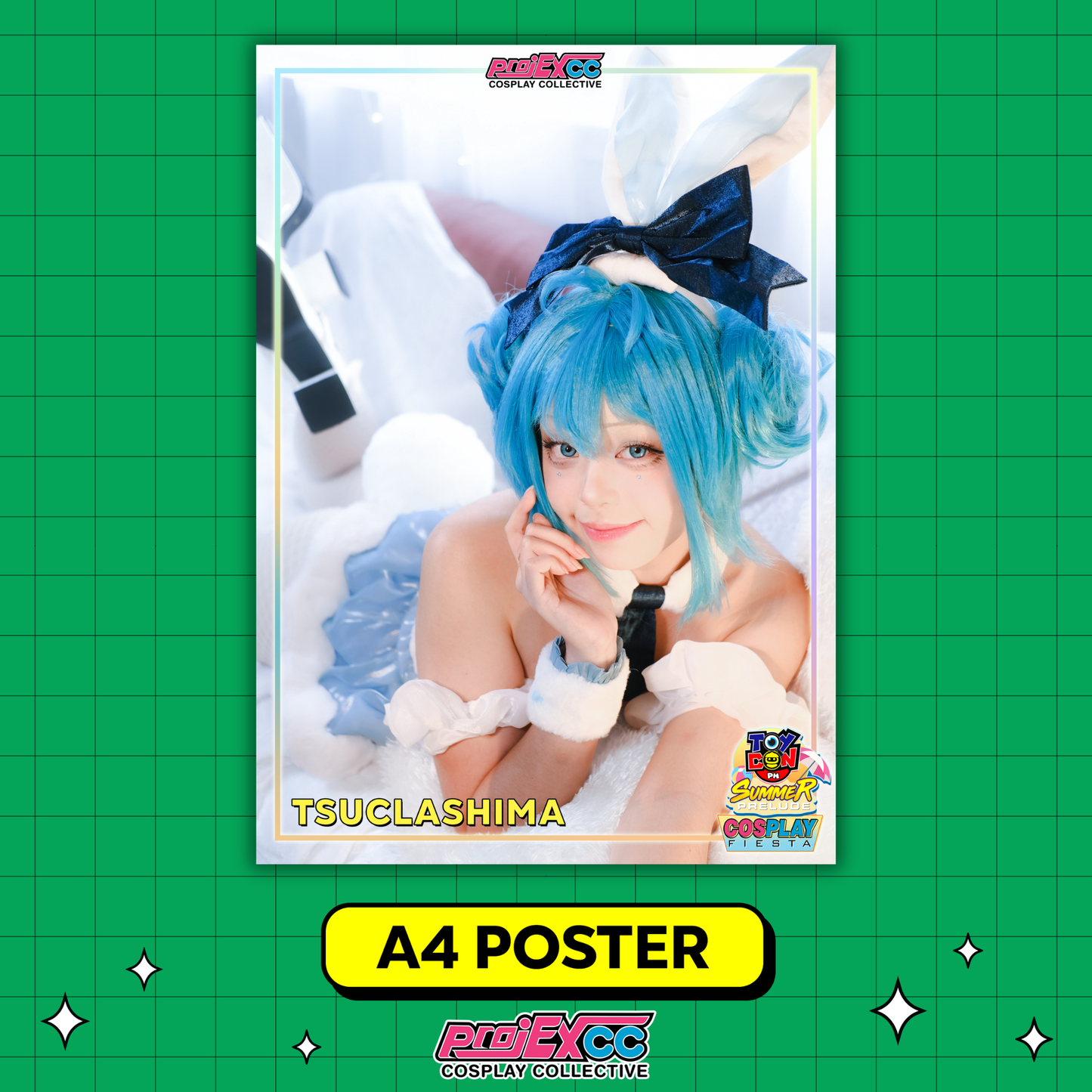 Tsuclashima Cosplay D - Cosplay Fiesta '26 Limited A4 Poster