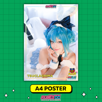 Tsuclashima Cosplay D - Cosplay Fiesta '26 Limited A4 Poster