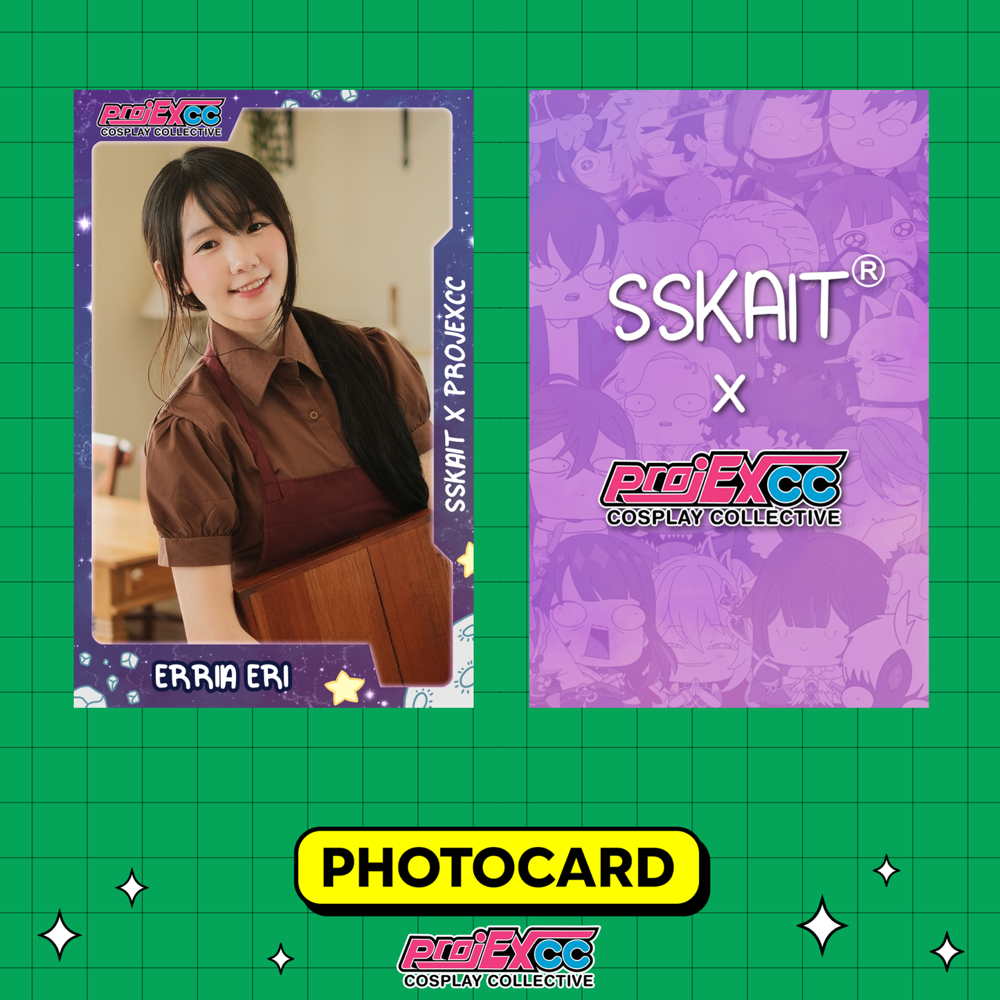 Erria Eri - Sskait x ProjEXcc Limited Photocard