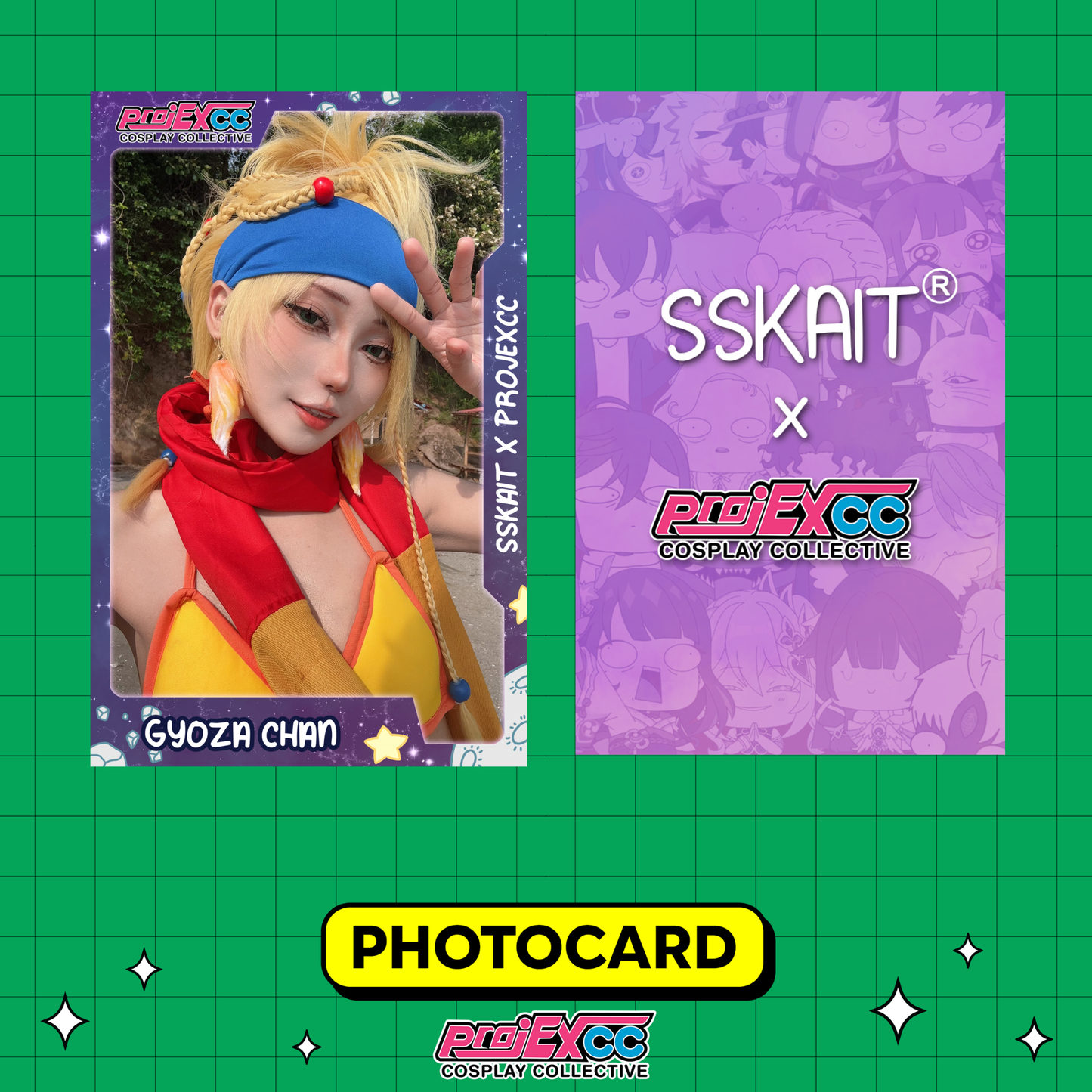 Gyoza Chan A - Sskait x ProjEXcc Limited Photocard