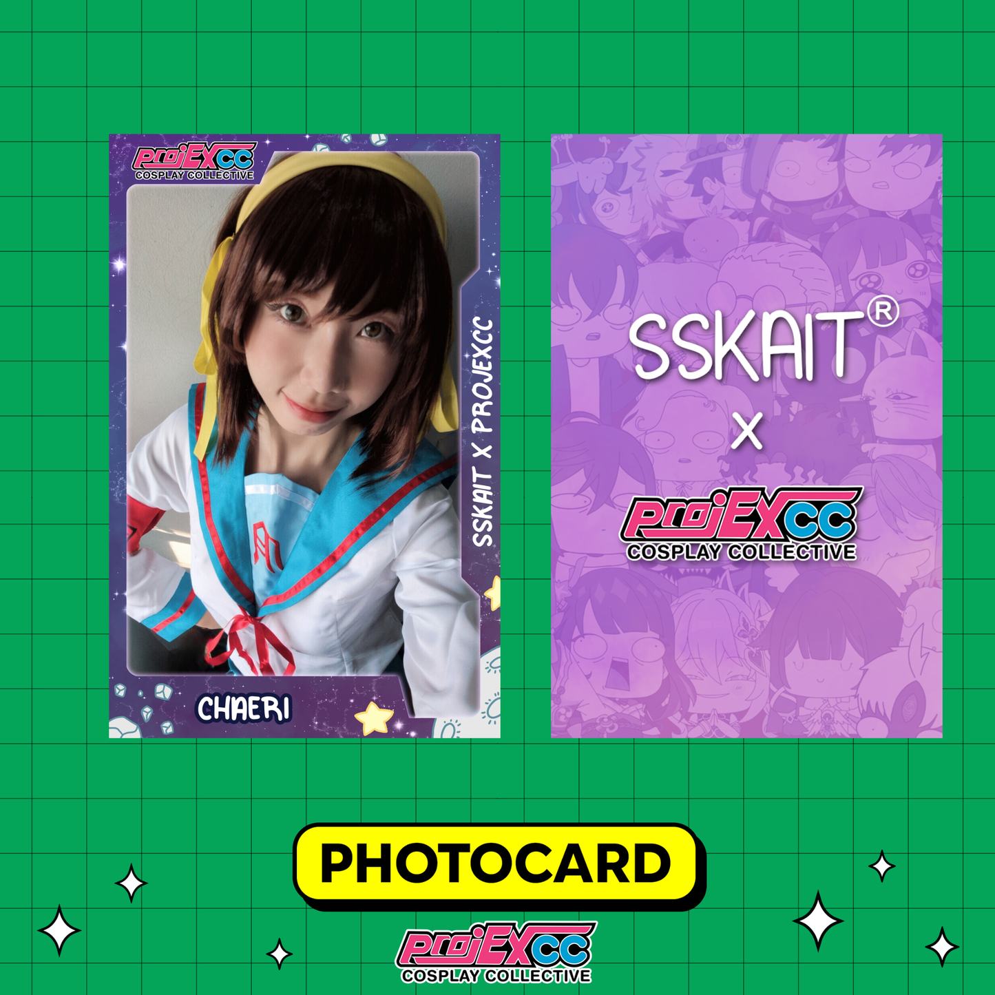 Chaeri A - Sskait x ProjEXcc Limited Photocard