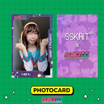 Chaeri B - Sskait x ProjEXcc Limited Photocard