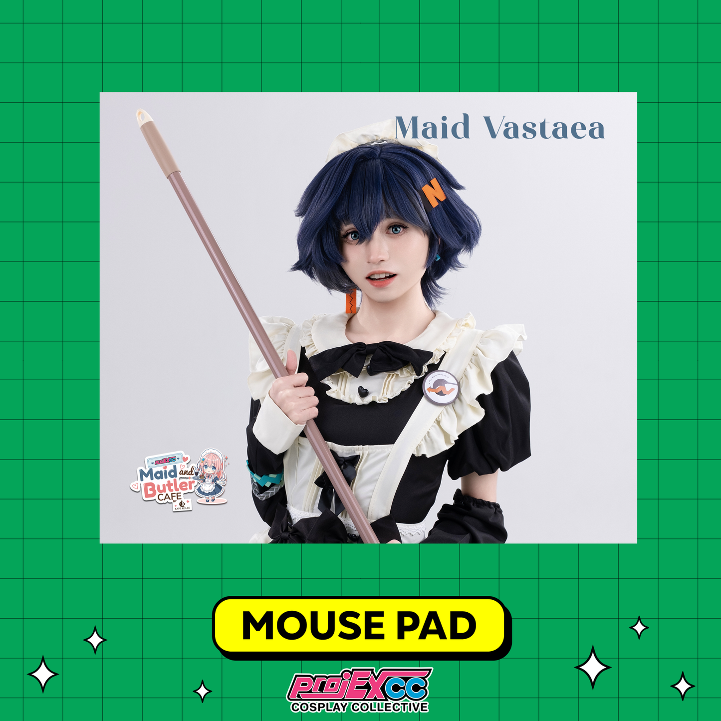 Maid Vastaea - Toycon Maid and Butler Cafe 2026 Limited Mousepad