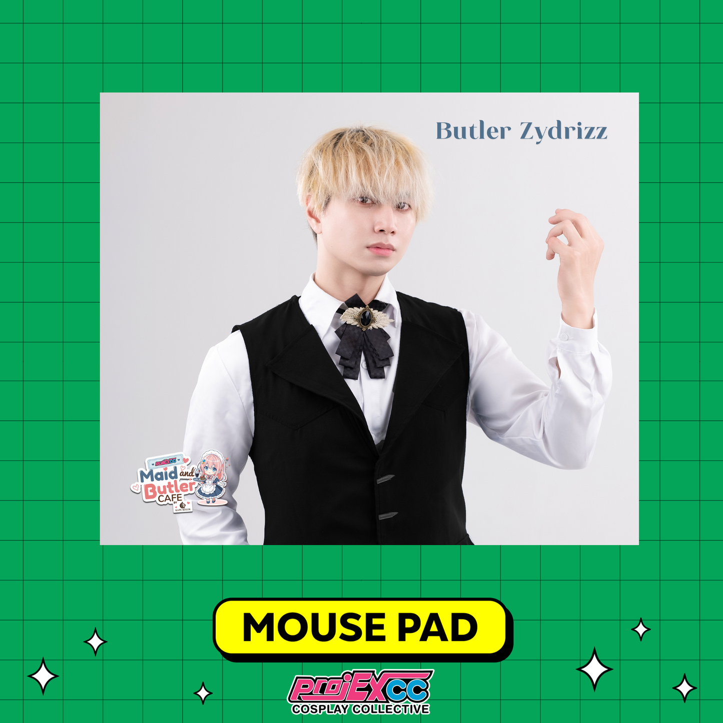 Butler Zydrizz - Toycon Maid and Butler Cafe 2026 Limited Mousepad