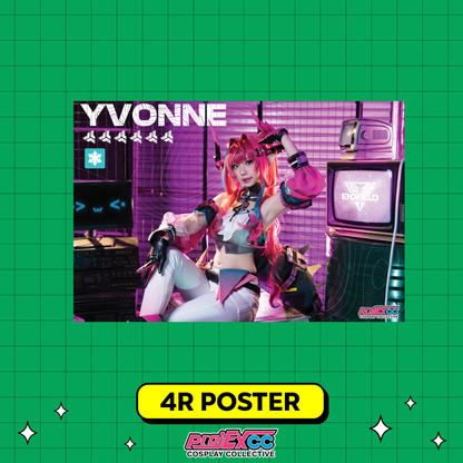 Nekonoi Katsu B - 4R Limited Poster