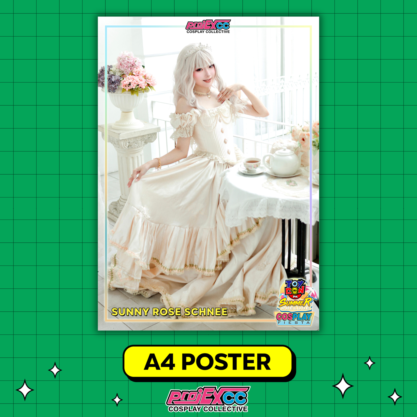Sunny Rose Cosplay D - Cosplay Fiesta '26 Limited A4 Poster