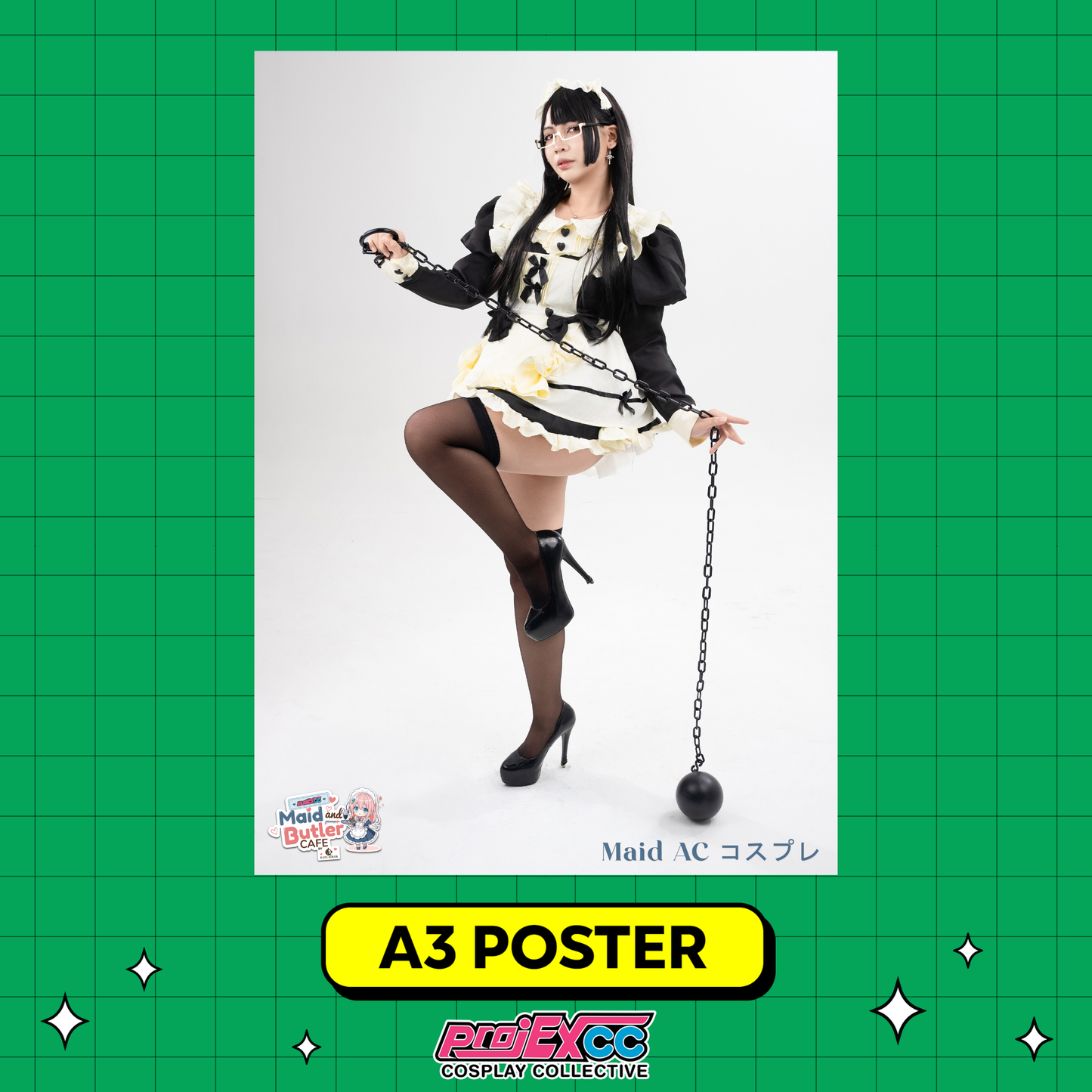 Maid Ac - Toycon Maid and Butler Cafe 2026 Limited A3 Poster