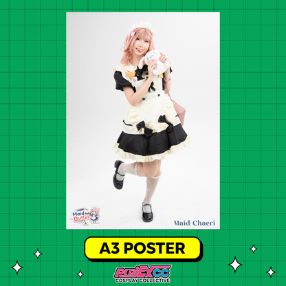 Maid Chaeri - Toycon Maid and Butler Cafe 2026 Limited A3 Poster