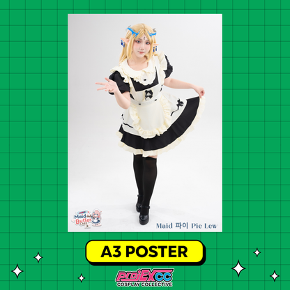 Maid Pie Lew - Toycon Maid and Butler Cafe 2026 Limited A3 Poster