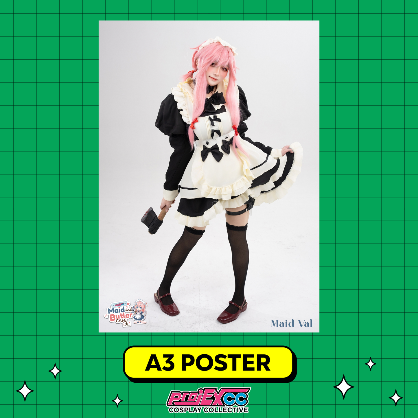 Maid Val - Toycon Maid and Butler Cafe 2026 Limited A3 Poster