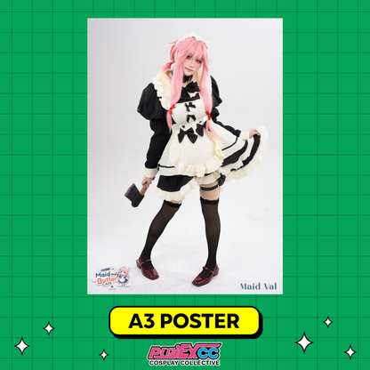 Maid Val - Toycon Maid and Butler Cafe 2026 Limited A3 Poster