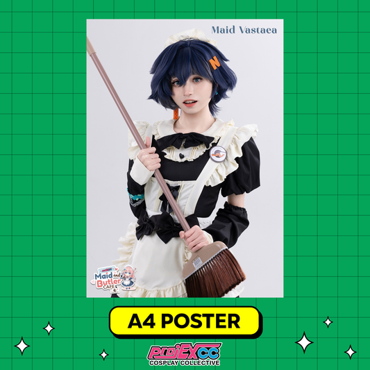Maid Vastaea - Toycon Maid and Butler Cafe 2026 Limited A4 Poster