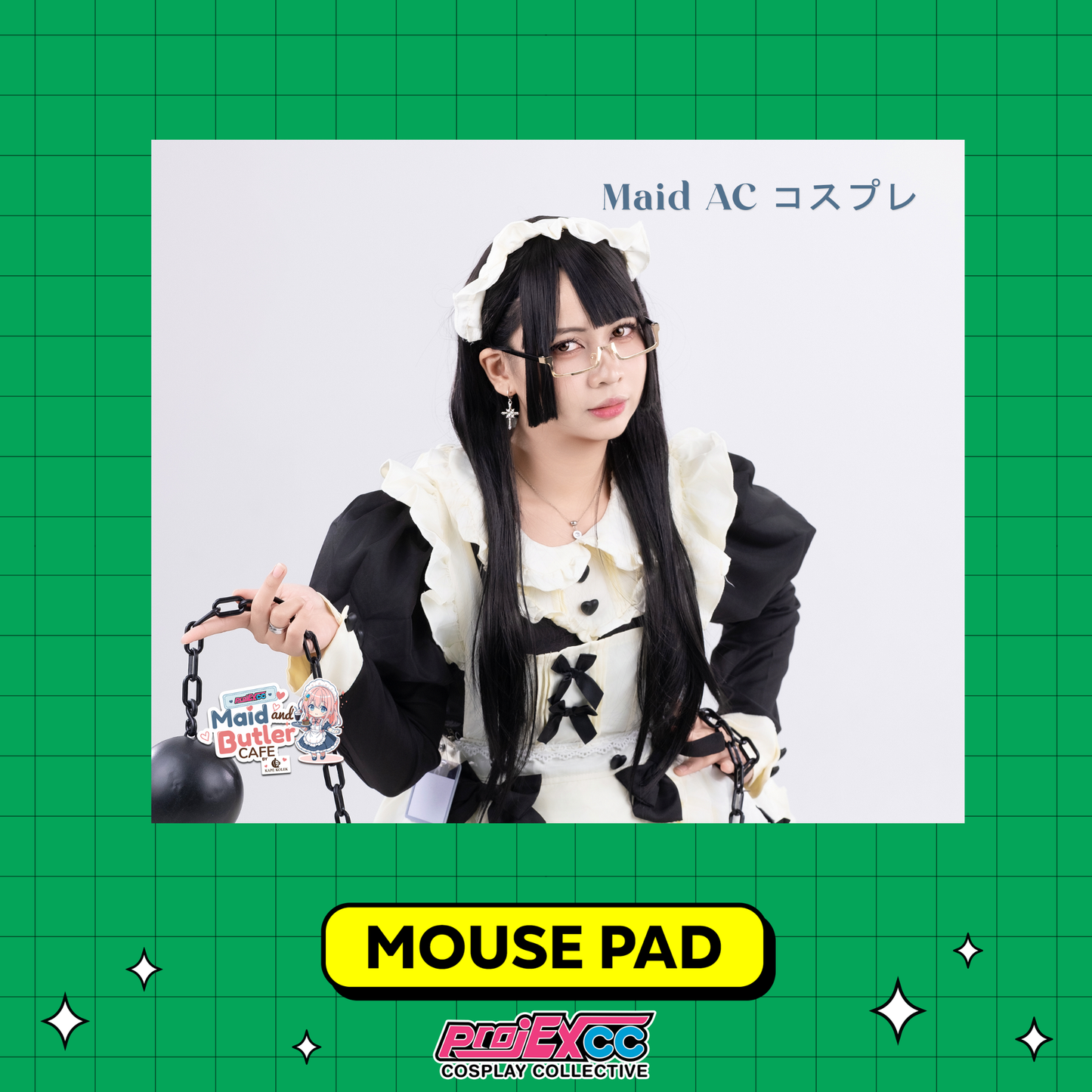 Maid Ac - Toycon Maid and Butler Cafe 2026 Limited Mousepad
