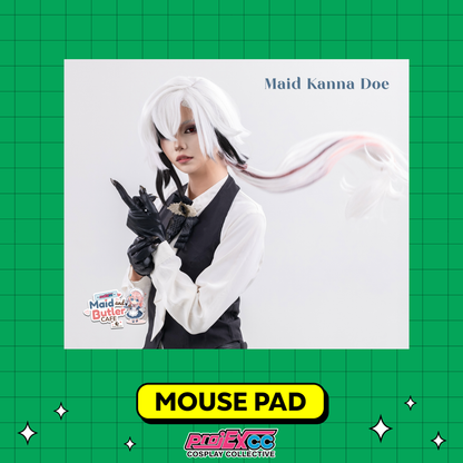 Maid Kanna Doe - Toycon Maid and Butler Cafe 2026 Limited Mousepad