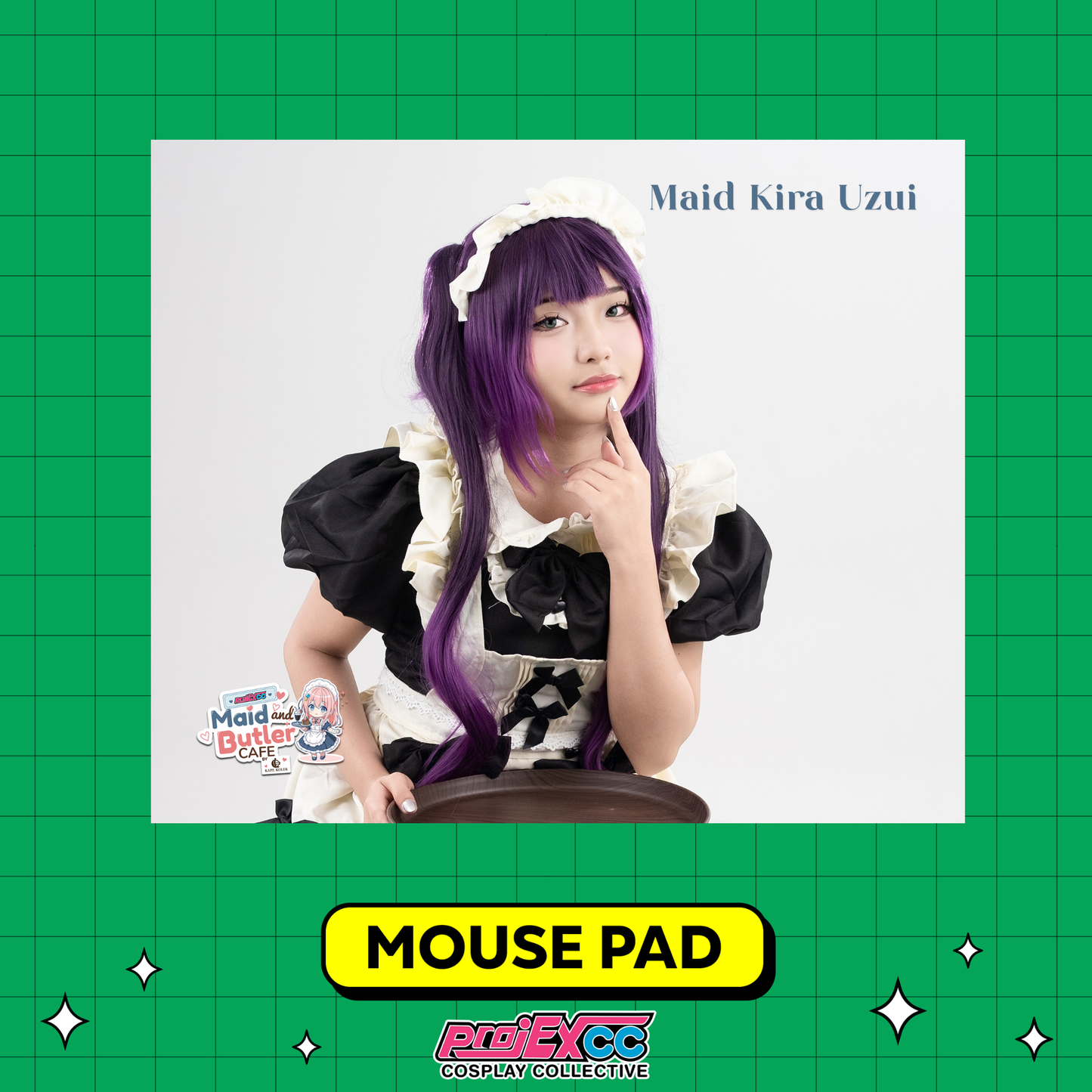 Maid Kira Uzui - Toycon Maid and Butler Cafe 2026 Limited Mousepad