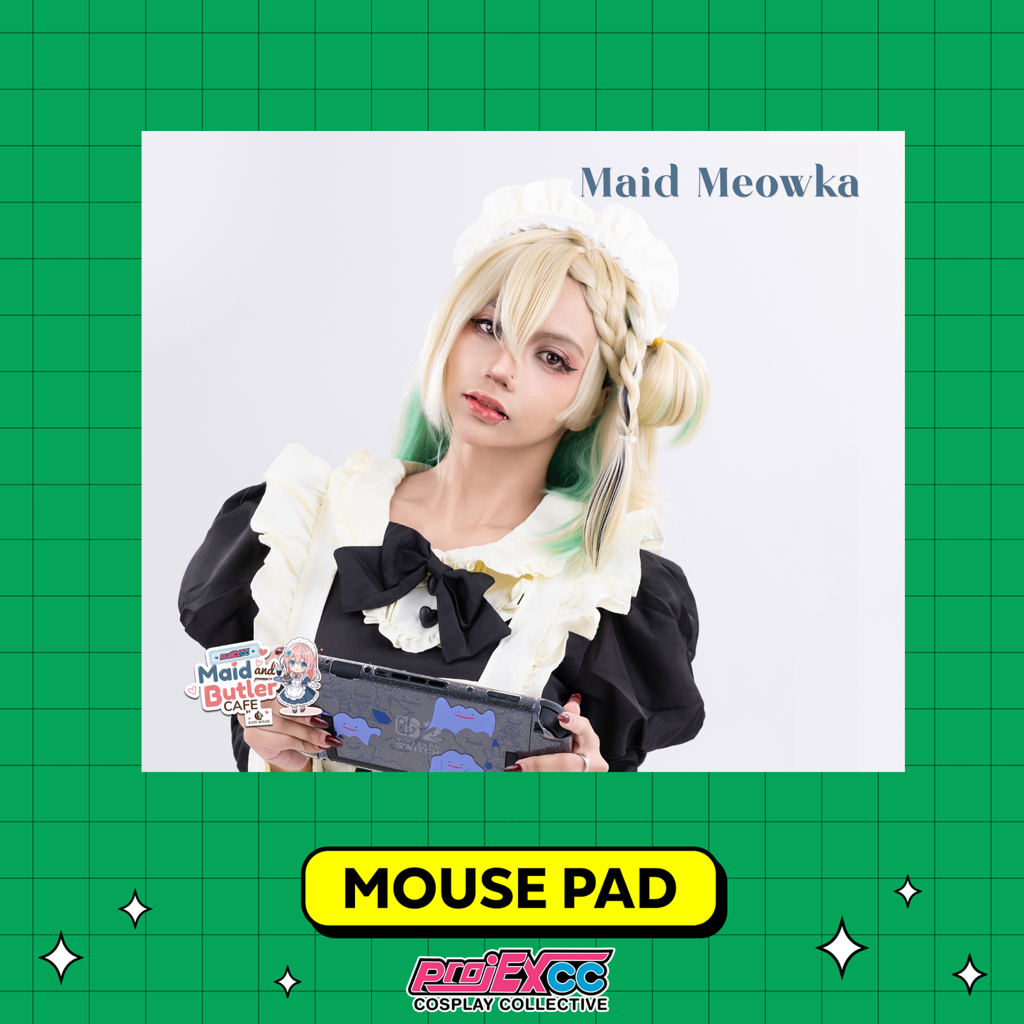 Maid Meowka - Toycon Maid and Butler Cafe 2026 Limited Mousepad