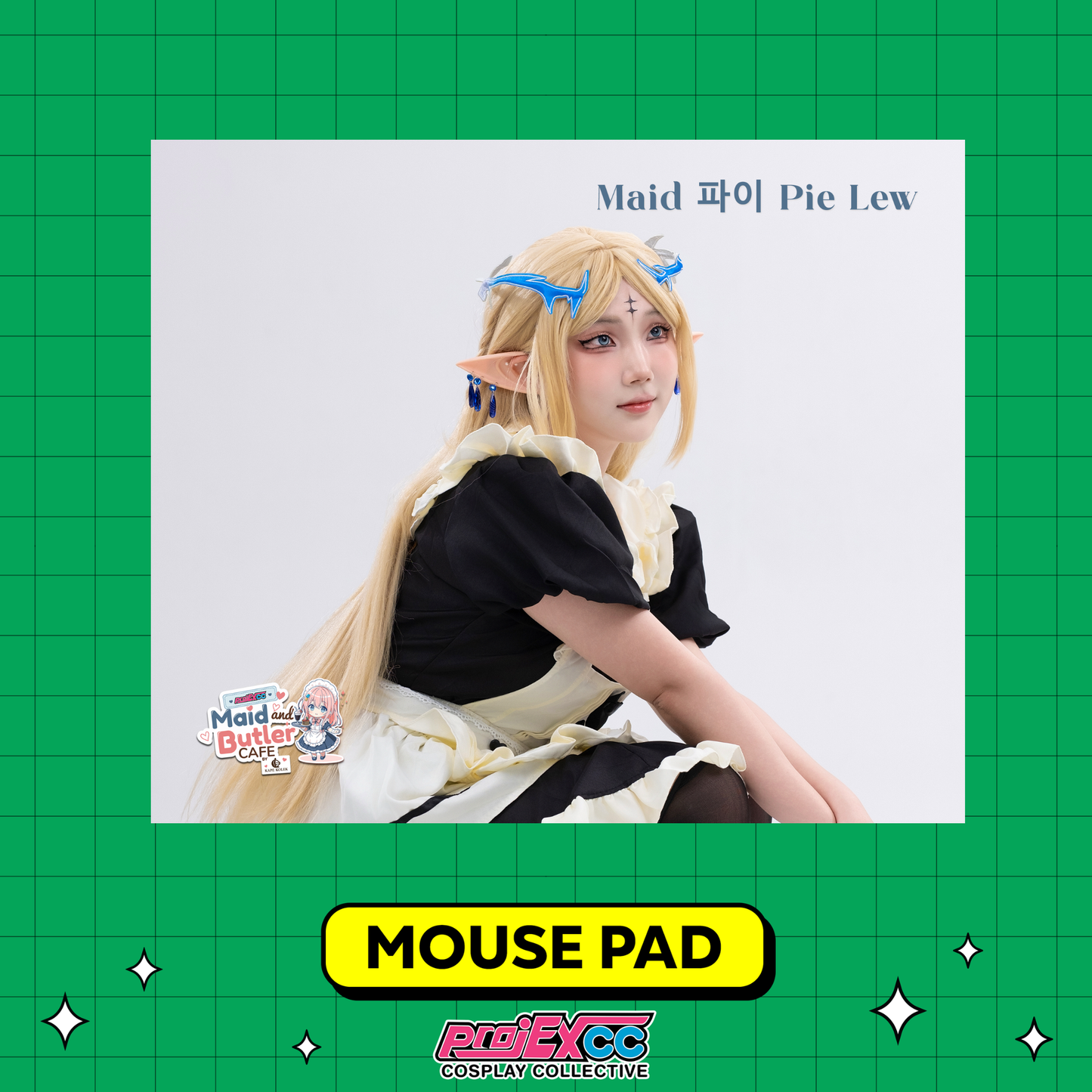 Maid Pie Lew - Toycon Maid and Butler Cafe 2026 Limited Mousepad